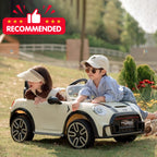 Mums Choice Kids Mini Cooper Electric Big Toy Car Remote Control | 1+ Years Old Gift Station