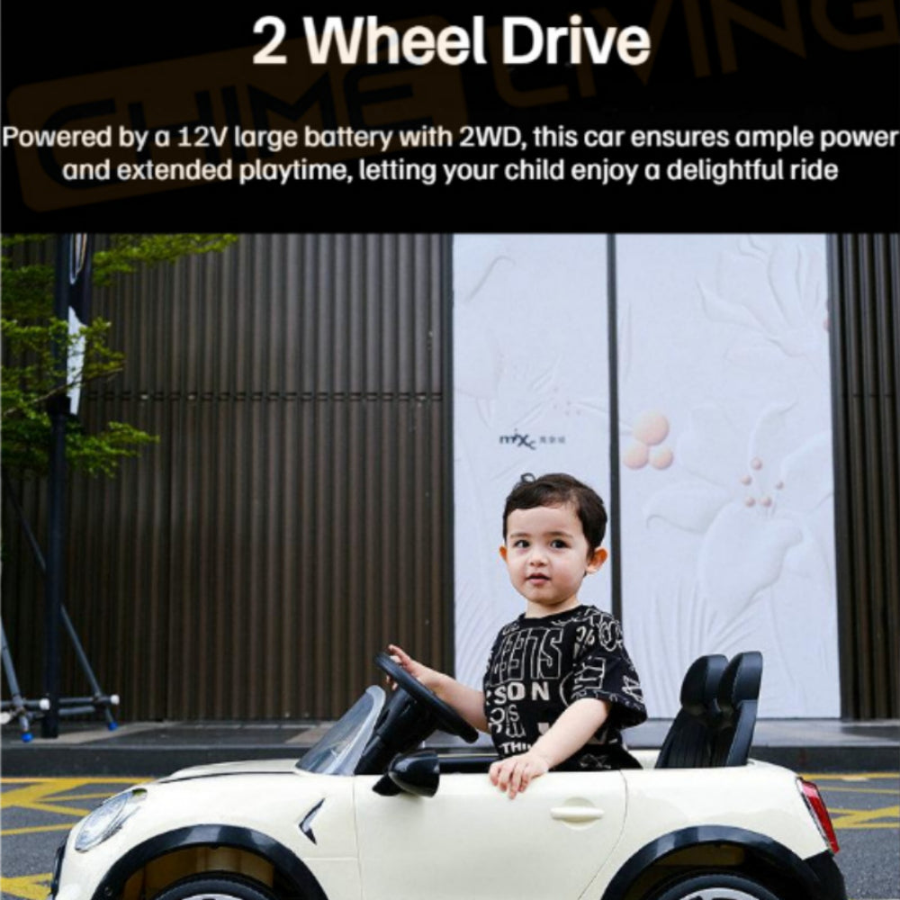 Mums Choice Kids Mini Cooper Electric Big Toy Car Remote Control | 1+ Years Old Gift Station