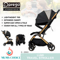 Prego Baby Lumi Travel Stroller (0-22kg)