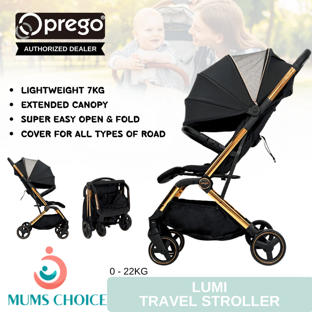 Prego Baby Lumi Travel Stroller (0-22kg)