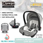 Prego Baby Airmax Infant Portable Car Seat Carrier 0-13KG