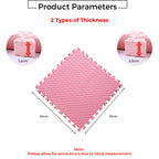 Mums Choice Baby Foam Puzzle Playmat | Double Side Playtime Soft Crawling Floor Mat Child Safety Kids Gift Station