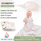 Mums Choice Baby Cotton Gauze Absorbent Baby Towel