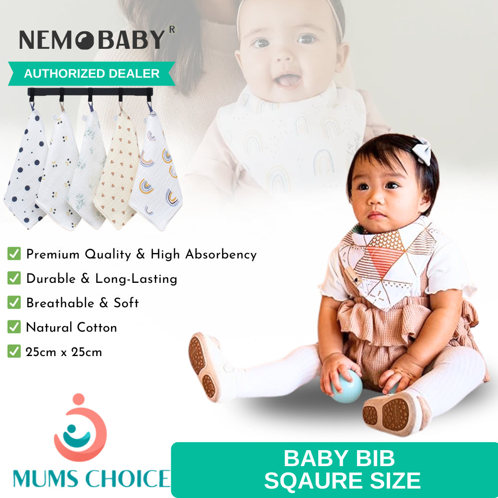 Nemobaby Baby Face Bamboo Washcloths Towel 1pcs per pack