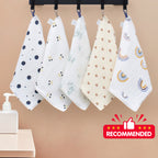 Nemobaby Baby Face Bamboo Washcloths Towel 1pcs per pack