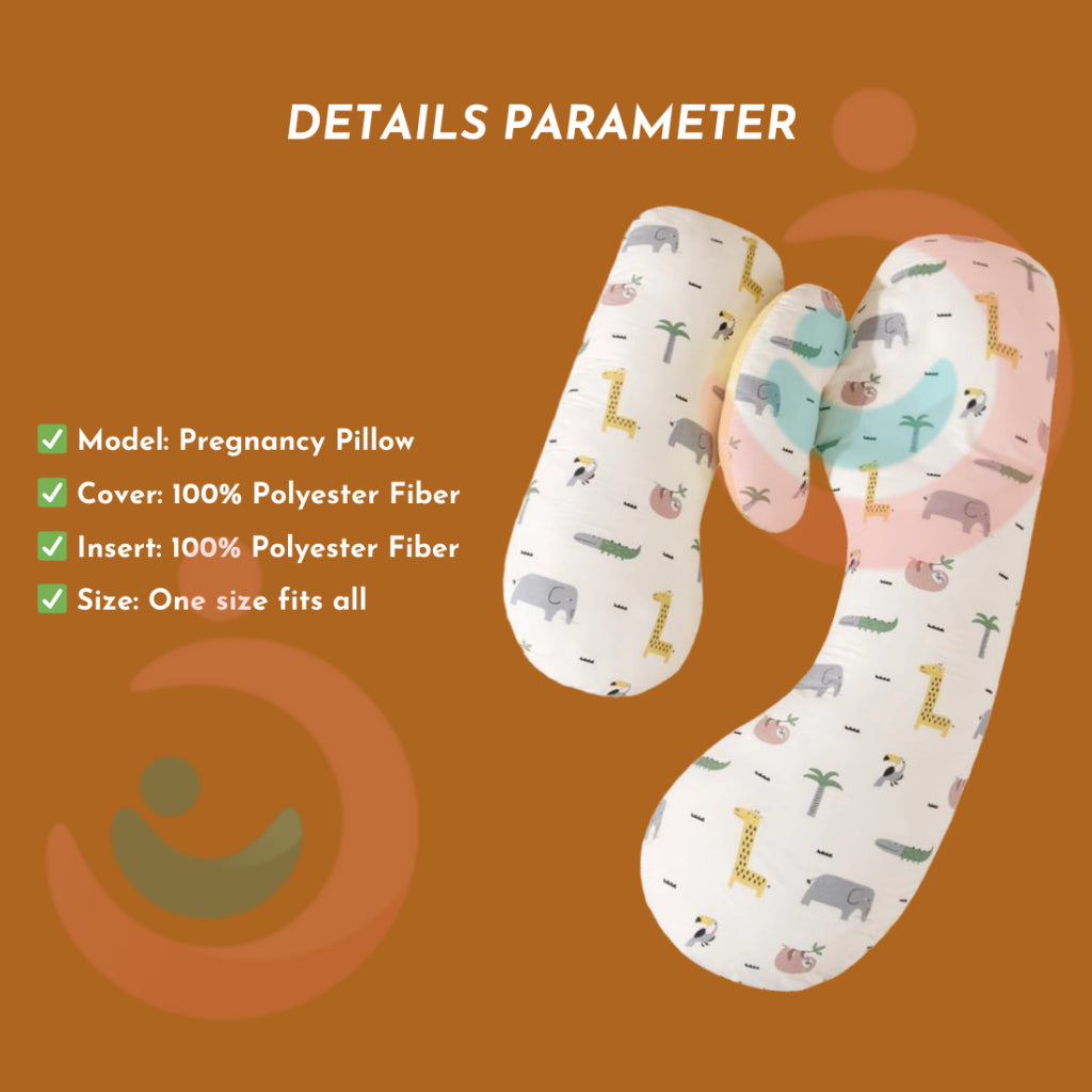 Mums Choice Pregnant Women's Pillows, Waist Protection, Side Sleeping Pillows, Abdominal Support