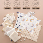 Nemobaby Baby Face Bamboo Washcloths Towel 1pcs per pack
