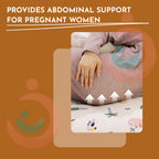 Mums Choice Pregnant Women's Pillows, Waist Protection, Side Sleeping Pillows, Abdominal Support