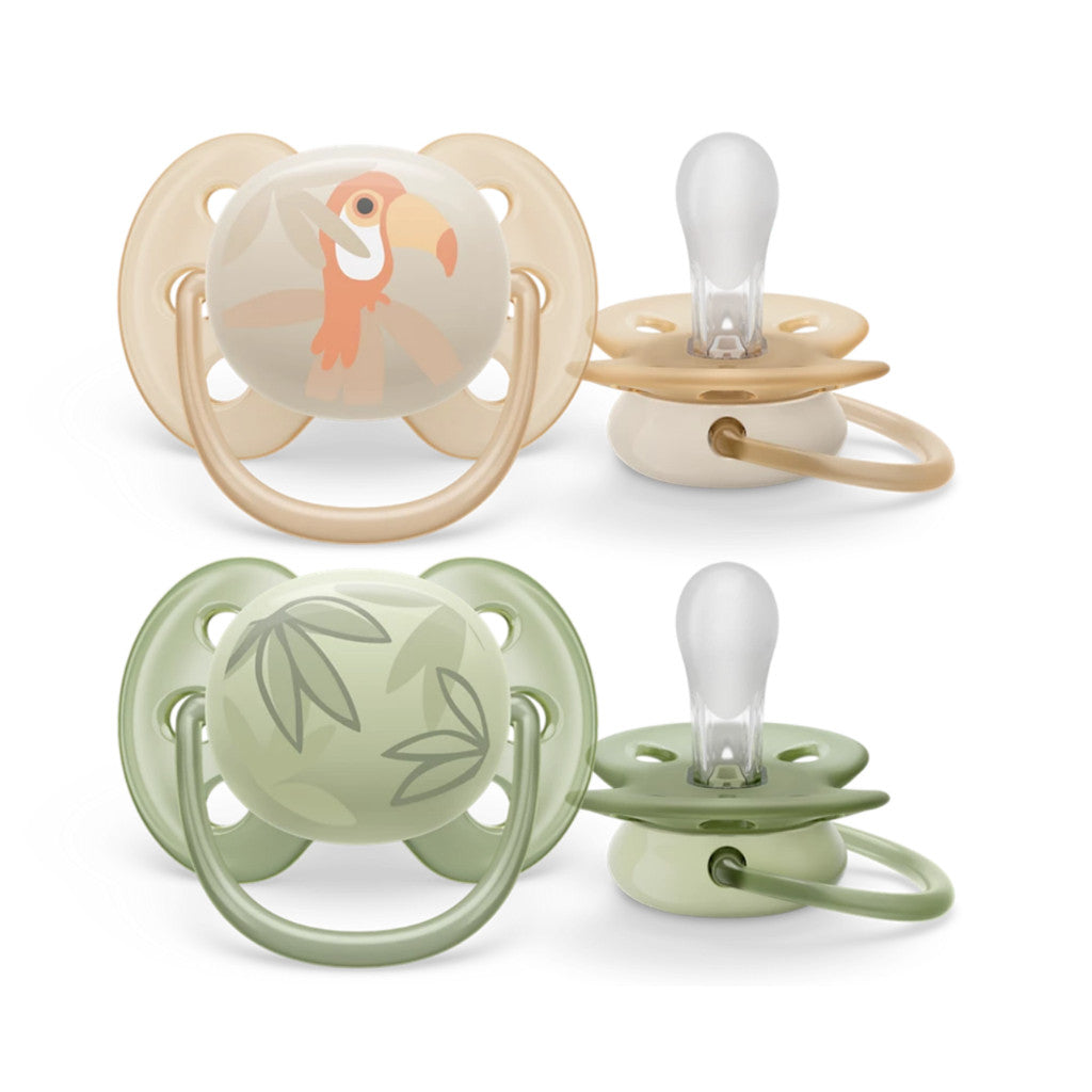 Philips Avent ultra soft Pacifier 0-6m / 6-18M+ (baby’s sensitive skin)
