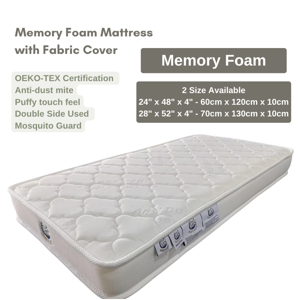 Mums Choice Anti-Dust Mite Bamboo High Density Foam Mattress
