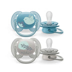Philips Avent ultra soft Pacifier 0-6m / 6-18M+ (baby’s sensitive skin)