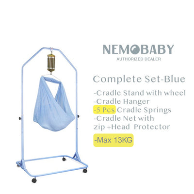 Nemobaby XL Foldable Spring Baby Cradle Set