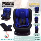 Prego Baby Orbitz 360 Child Safety ISOFIX Car Seat (0-36kg)