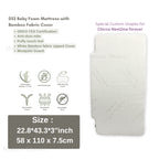 Mums Choice Anti-Dust Mite Bamboo High Density Foam Mattress