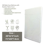 Mums Choice Anti-Dust Mite Bamboo High Density Foam Mattress