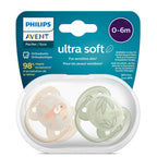 Philips Avent ultra soft Pacifier 0-6m / 6-18M+ (baby’s sensitive skin)