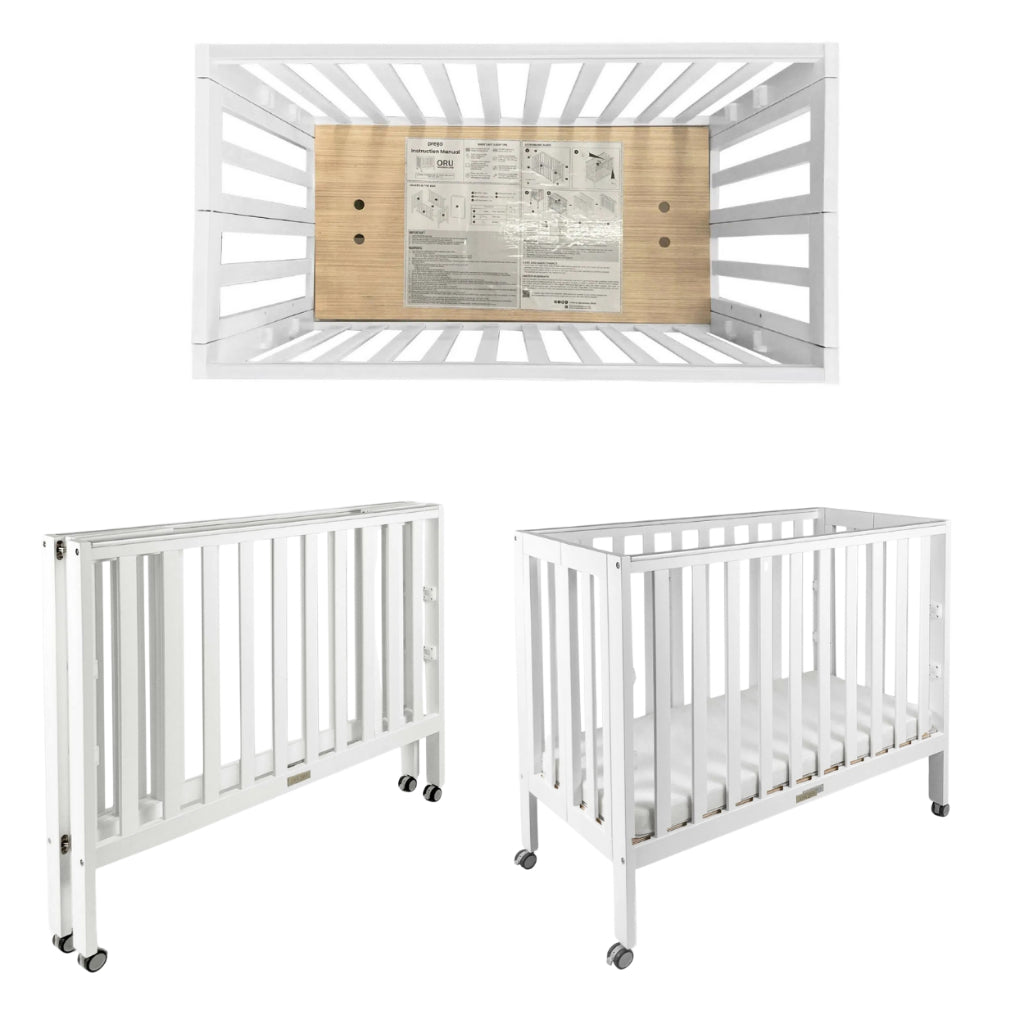 Prego ORU Wooden Baby Crib