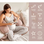 NemoBaby X Baby watch multi-function Pregnancy Pillows nursing pillow Cooling cover material with micro-beads filled in