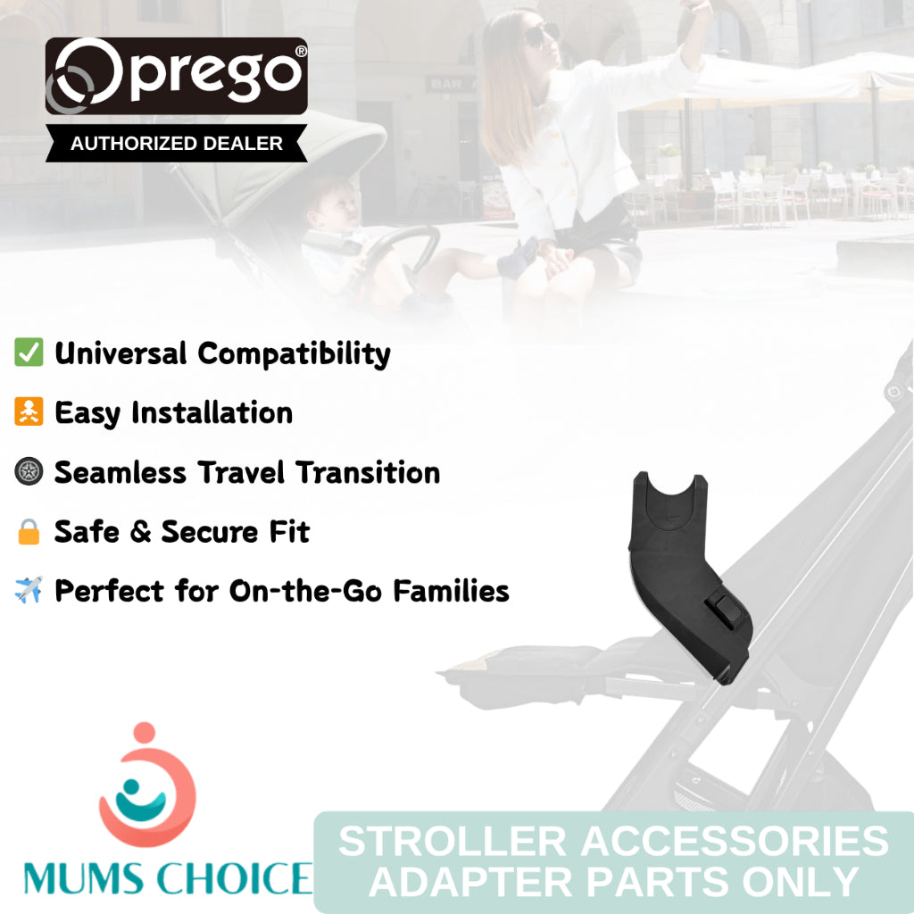 Prego Stroller Accessories / Adapter Parts Only