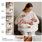 Nemobaby X Baby Watch 6 in 1 Multipurpose Nursing Pillow Wedge Pillow Portable bed(Cooling cover + Micro-Beads Filled)