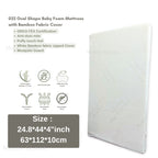 Mums Choice Anti-Dust Mite Bamboo High Density Foam Mattress