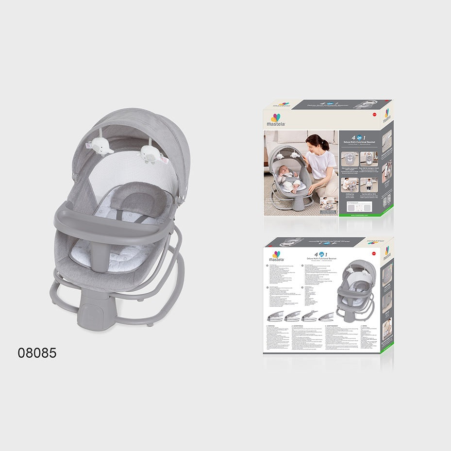 Mastela 4 in 1 Deluxe Multi Functional Baby Auto  Electronic Swing  Bouncer 【Mums Choice 】