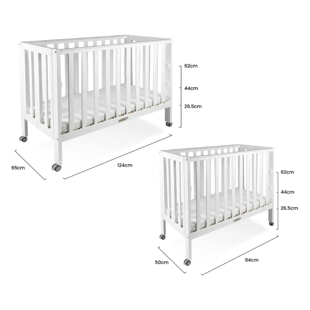 Prego ORU Wooden Baby Crib