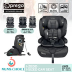 Prego i-Zedd i-Size Child Car Seat ISOFIX Rear + Forward Facing from 40–150cm with R129 Certified
