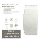Mums Choice Anti-Dust Mite Bamboo High Density Foam Mattress