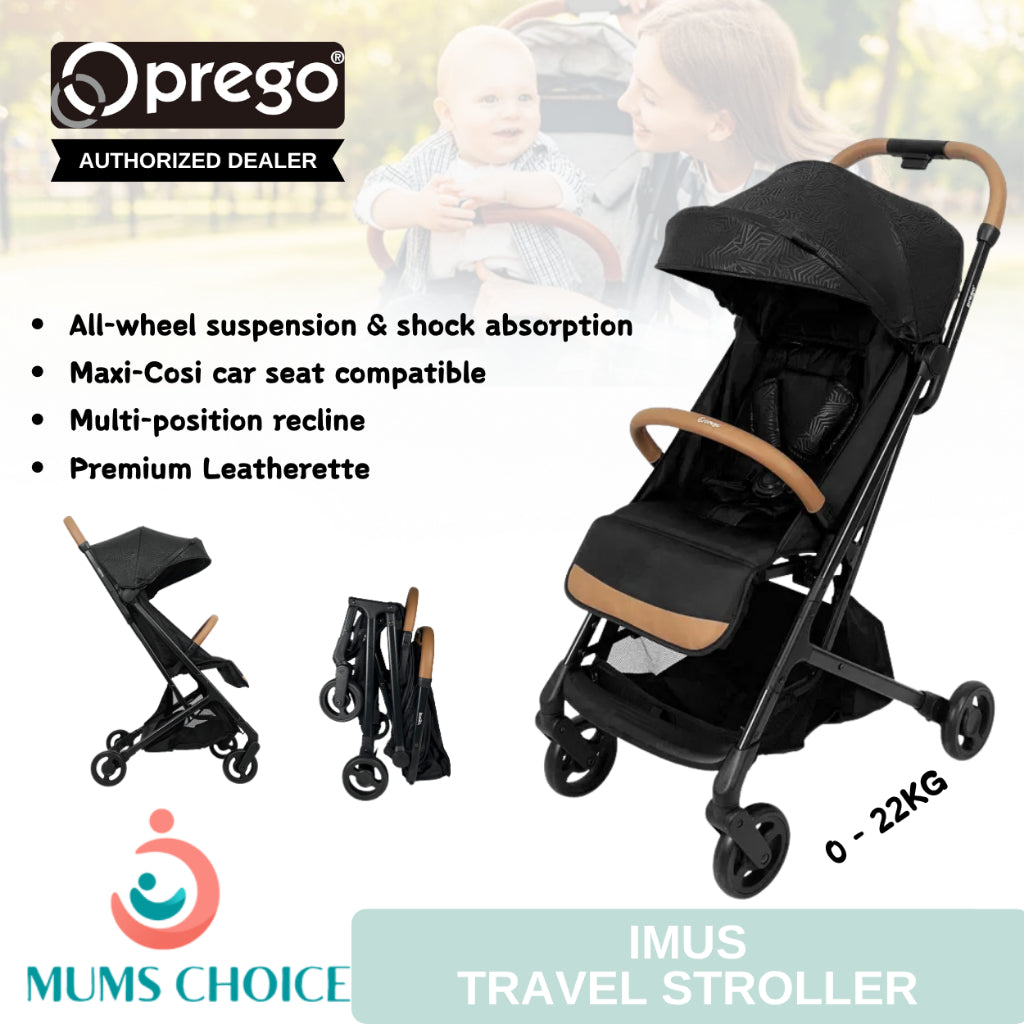 prego baby stroller Prego Baby Imus Travel Stroller (0-22kg) – Mums Choice