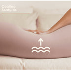 NemoBaby X Baby watch multi-function Pregnancy Pillows nursing pillow Cooling cover material with micro-beads filled in