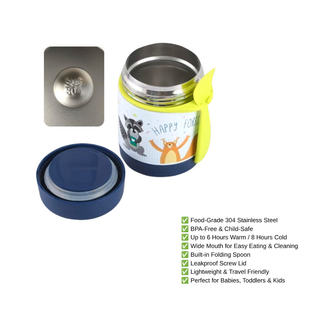 Mums Choice Baby Kids Insulated Food Jar Fruit
