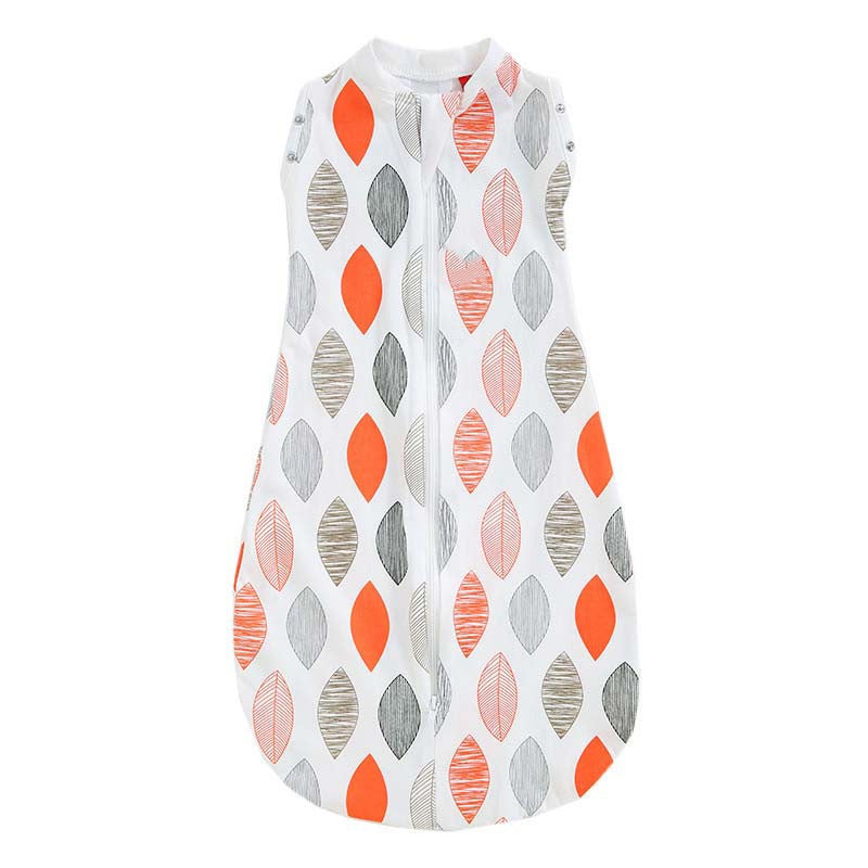 Mums Choice Newborn Baby Cotton Zip Sleeping Bag / Baby Swaddle