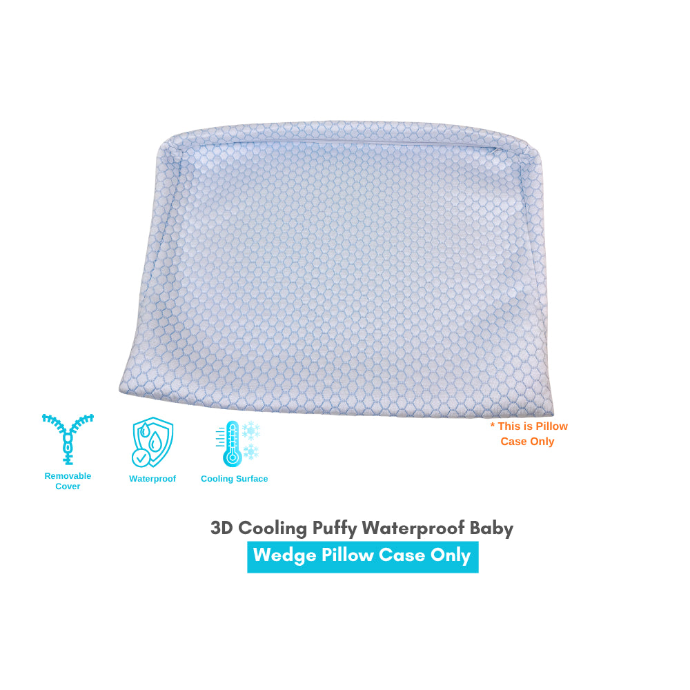 Nemobaby Wedge Pillow with Cooling Waterproof Cover