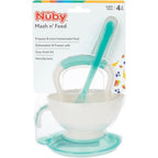 Nuby Garden Fresh Mash N Feed with Spoon Bowl Single Pack