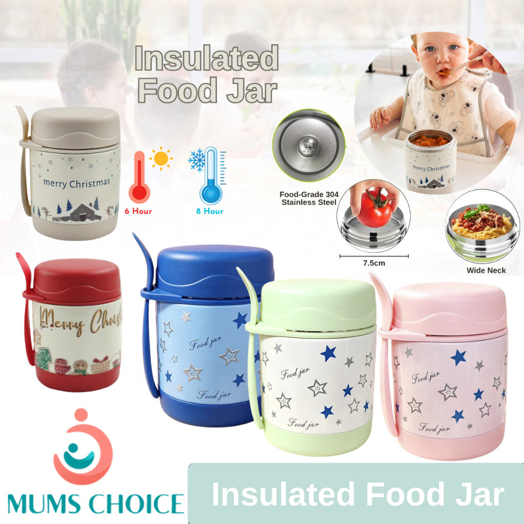 Mums Choice Baby Kids Insulated Food Jar Fruit