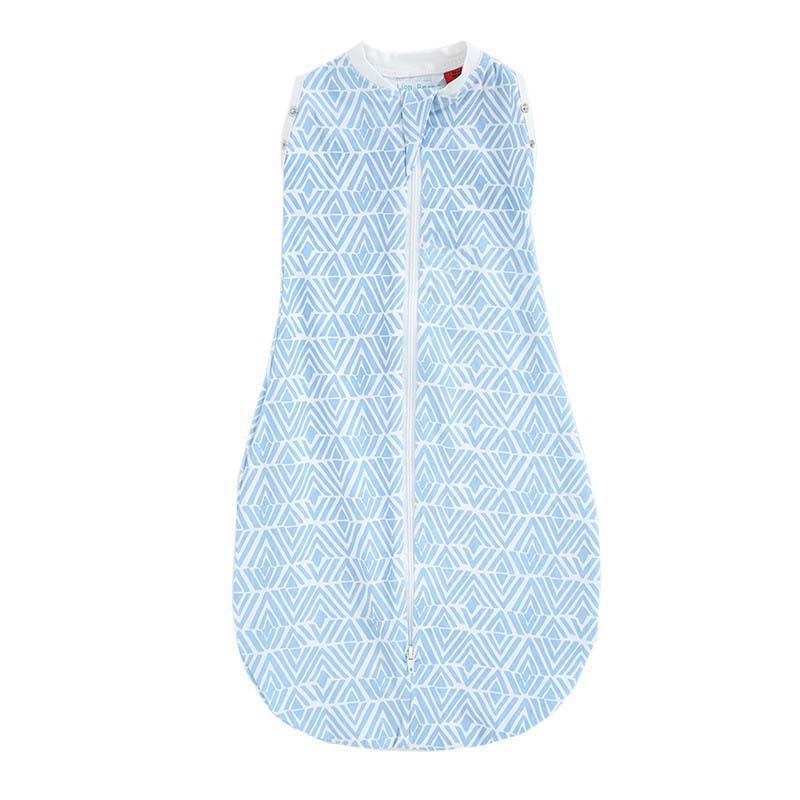 Mums Choice Newborn Baby Cotton Zip Sleeping Bag / Baby Swaddle