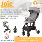 Joie Pact Lite Cabin Stroller - Compact & Lightweight (Cabin Friendly)