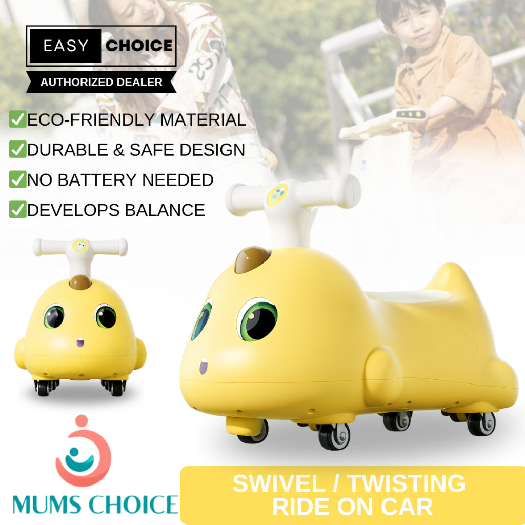 Easy Choice Peanut Twist Ride-On Car for Toddlers (1–3 Years) | Wiggle Toy