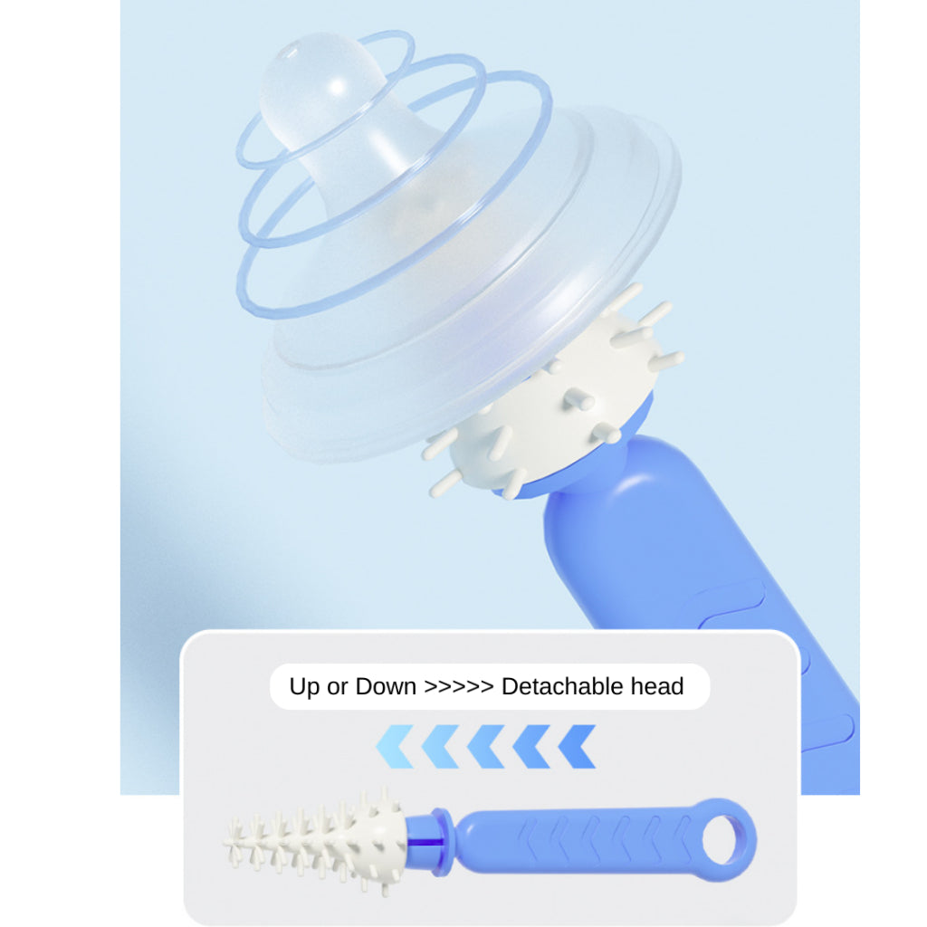 Misuta Baby Bottle Cleaning Brush Set with Storage Container Travel Kit