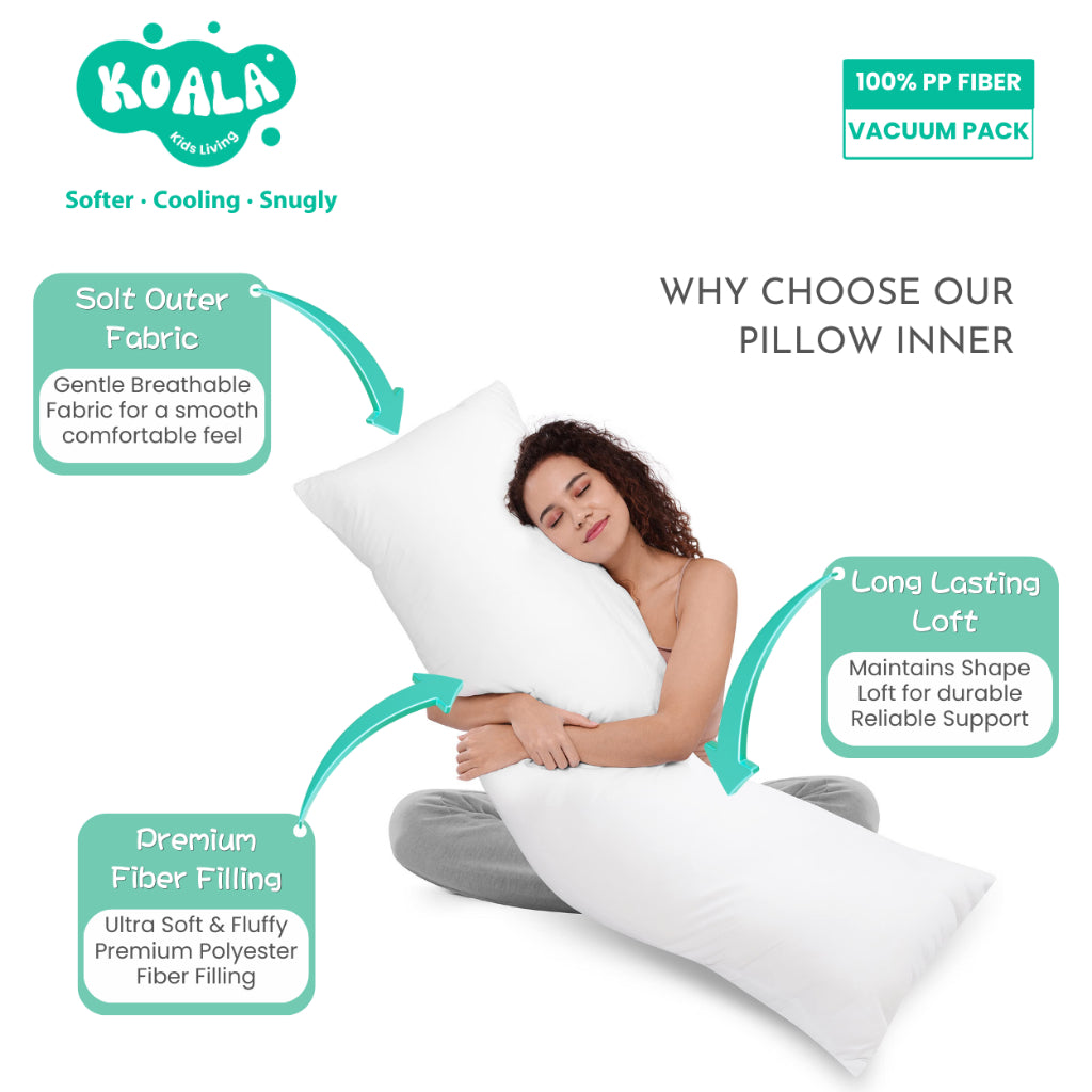 Koala Living Snugly Hugging Pillow Inner & Pillow Cover