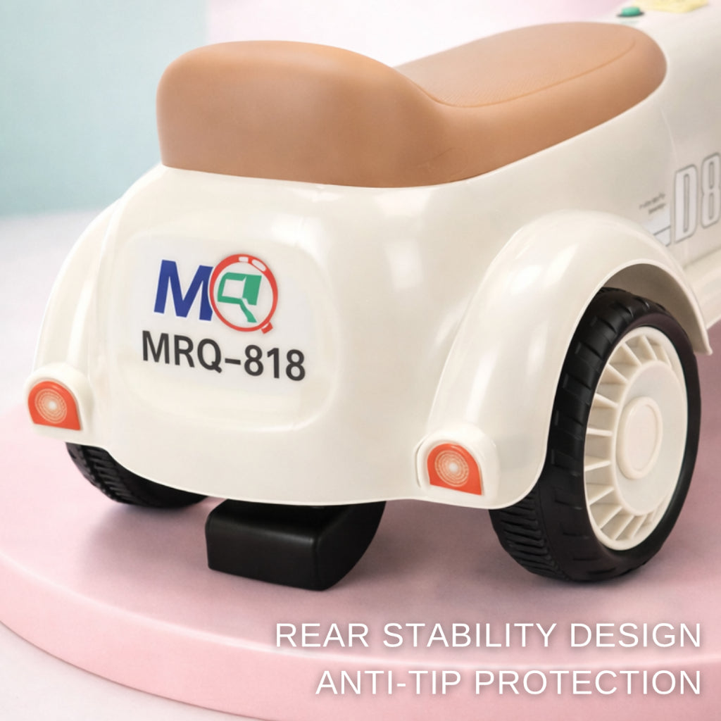 Easy Choice Kids Balancing Ride-On Car Vintage Design Brithday Toys