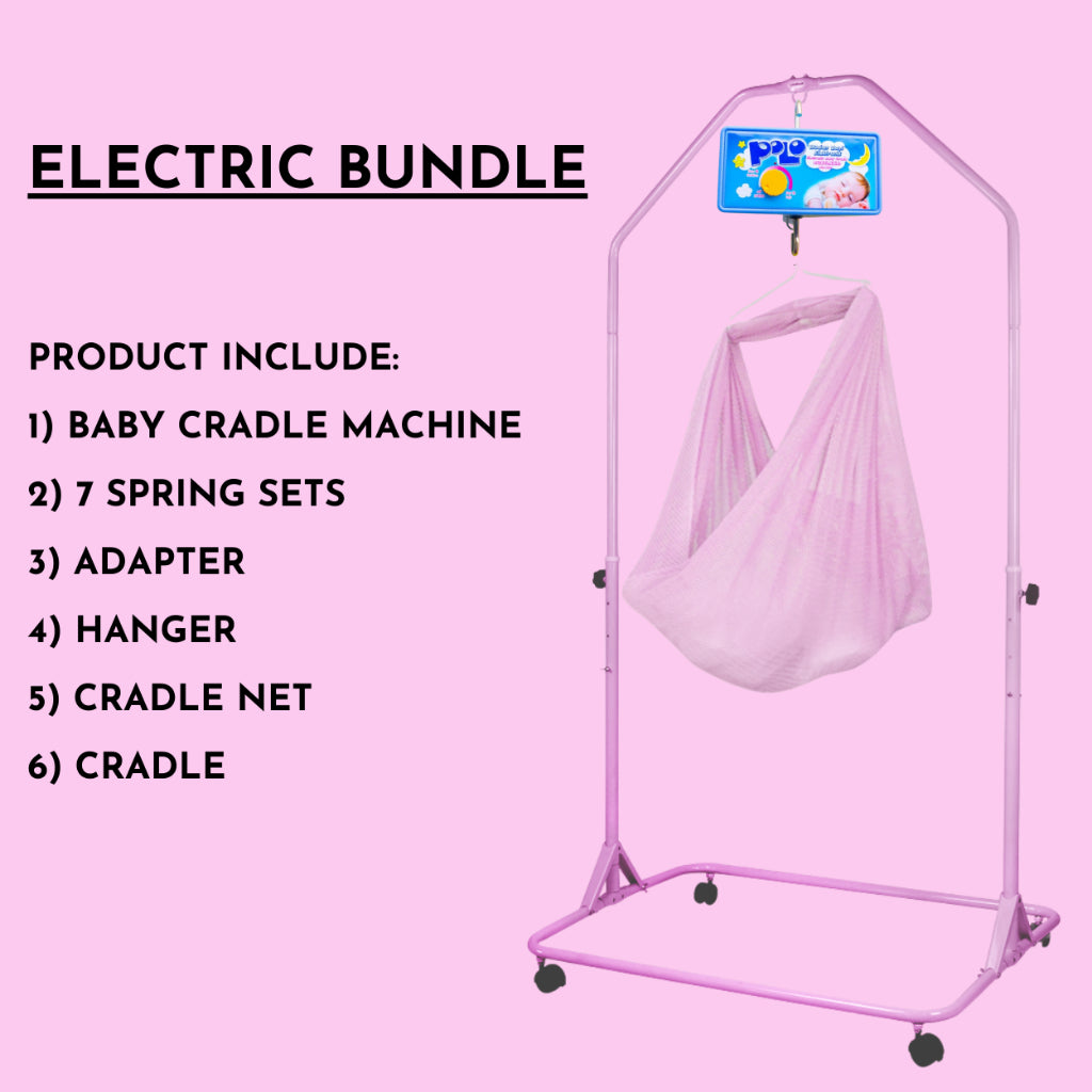 Nemobaby XL Foldable Spring Baby Cradle Set