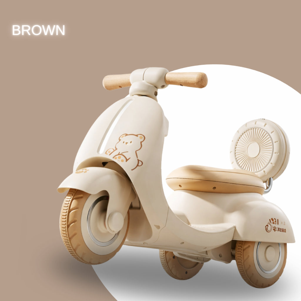 Easy Choice Premium Kids Electric Ride-On Tricycle – Remote Control, Lights & Elegant Design