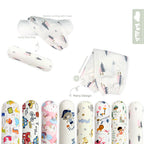 Koala Living 100% Pure Combed  Cotton Toddler Bolster With replacement Cover