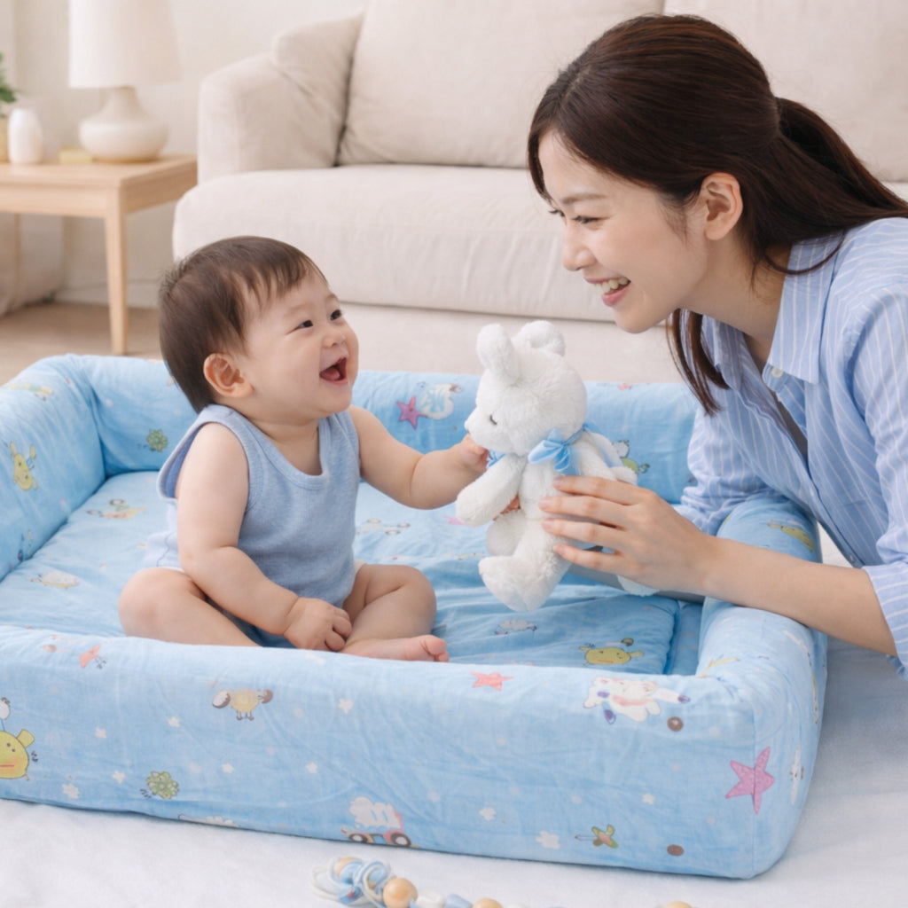 Nemobaby Toddler Bumper Bed Children Sofa Bed  Sponge Full Protection - MINI VERSION