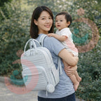 Mums Choice Waterproof Diaper Bag with Adjustable Padded Strap & Changing Mat SC208