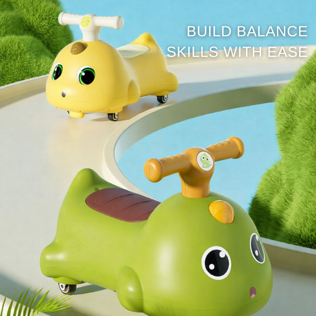 Easy Choice Peanut Twist Ride-On Car for Toddlers (1–3 Years) | Wiggle Toy