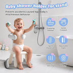 Mums Choice Baby Bath Training Stand Anti-Slip Baby Shower Standing Support