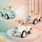 Easy Choice Kids Balancing Ride-On Car Vintage Design Brithday Toys